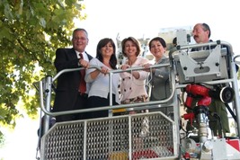 Nationalratspräsidentin Prammer beim Tag der offenen Tür!
