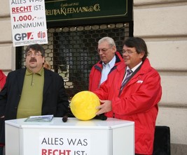 GPA-DJP Katzian begrüßt Nachgeben der ÖRAK bei 1.000 Euro Mindestgehalt