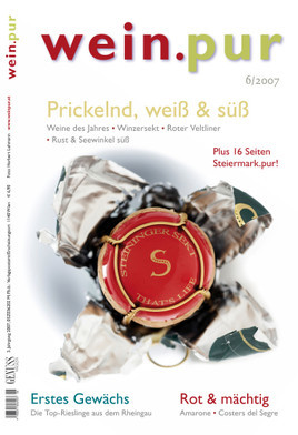 GENUSS.wein.pur 6/2007 ist da - Eine Themenvorschau - BILD