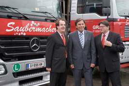 LH Voves besucht High-Tech-Sortieranlage von Saubermacher - BILD