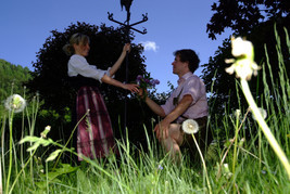 Trachtenmodel - 'Casting' in Dorfgastein - BILD