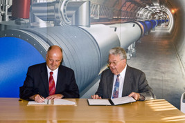 MedAustron vertieft Kooperation mit CERN - BILD