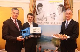 Agrarmarkt Austria Marketing GmbH Start eines Lebensmittel-Logistikprojektes im Salzkammergut.