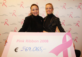 Pink Ribbon 2008: Rekordergebnis für die rosa Schleife! - BILD