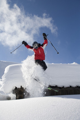 Freeriden im Lammertal mit Profi zu gewinnen - BILD