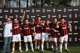 Die bwin Magic Moments of Poker Tour beim AC Milan