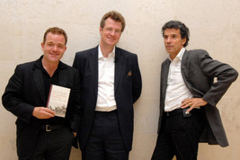 Philipp Blom, Michael Freund und Cornelius Obonya - BILD