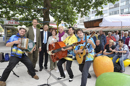Frauenberger und Mailath besuchen Musikmarkt