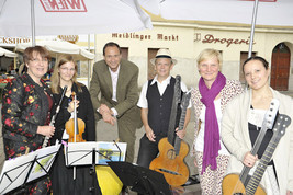 Frauenberger und Mailath besuchen Musikmarkt
