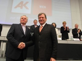 AK Präsident Herbert Tumpel wiedergewählt