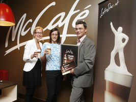 Agrarmarkt Austria Marketing GmbH Claudia Moser zum Lattestar 2009 gekürt