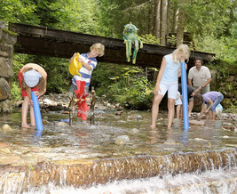 Silberregion Karwendel Tirol macht Kinder 'steinreich' - BILD