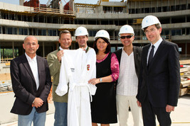 Vamed Vitality World 'Tauern SPA World': Landeshauptfrau Burgstaller besucht Baustelle