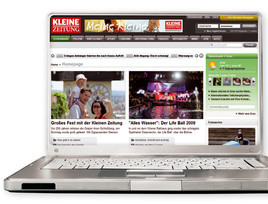 Ihre Kleine ganz groß: Alles neu auf www.kleinezeitung.at!