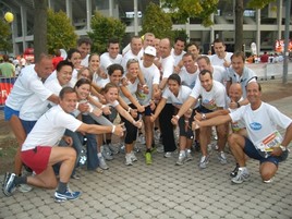 Die sportlichen Pfizer MitarbeiterInnen beim Wien-Energie Business Run 2009