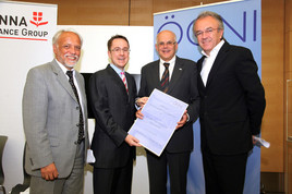 Österreichische Gesellschaft für Nachhaltige Immobilienwirtschaft
(ÖGNI) mit 121 Gründungsmitgliedern gegründet - BILD