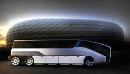 Wiener Spirit Design und Grazer Austromotive präsentieren Konzept für
energieautarkes Fahrzeug  - BILD