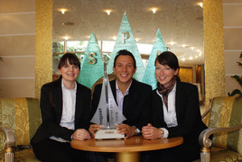 2. Platz beim Hogast Internet Award für das Sporthotel Stock in
Finkenberg - BILD