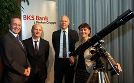 Trendforscher Matthias Horx versprüht bei der BKS Bank Zukunfts-Optimismus