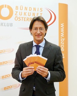 BZÖ-Bucher präsentiert 'Österreich-Sparbuch'  - BILD, Grafik -
ANHÄNGE