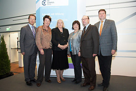 Feierliche Begrüßung durch BV Hermine Mospointner und BV Manfred Wurm