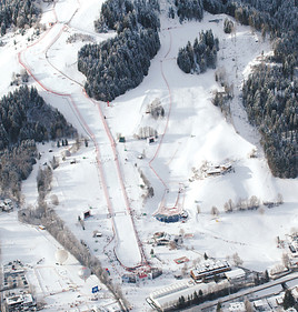 Backstage zum Hahnenkammrennen 2010 - BILD