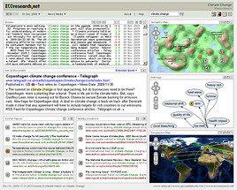 Klimawandel im Brennpunkt - Technologien der MODUL University Vienna begleiten den Klimagipfel in Kopenhagen =