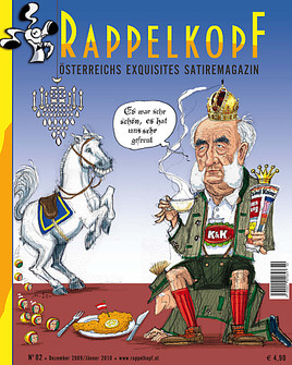 Satiremagazin Rappelkopf No. 02 erscheint am 3. Dezember 2009 - BILD