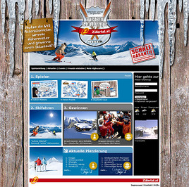 Die Zillertal Pistenchallenge - Pistenkilometer sammeln und einen
Urlaub im Zillertal gewinnen - BILD  =
