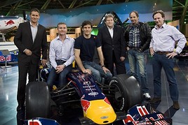 BILD zu OTS - Norbert Haug, Gerhard Berger u.a. waren  zu Gast bei Sport und Talk aus dem Hangar-7