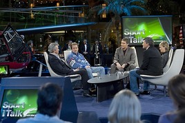 Mathias Berthold war zu Gast bei 'Sport und Talk aus dem Hangar-7 auf
ServusTV' - BILD