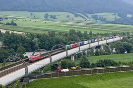Rollende Landstraße am Brenner mit +17% im ersten Quartal