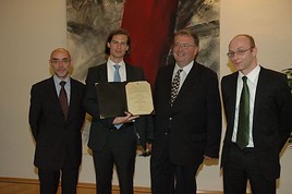 Kurt Wagner Preis 2010 des österreichischen Notariats geht an 
Dr. Michael Taufner - BILD  =
