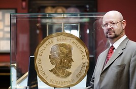 Die größte Goldmünze der Welt wird im Dorotheum versteigert