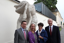 Belvedere Belvedere-Ausstellungseröffnung 'Alfred Hrdlicka. Schonungslos!' -
BILD
