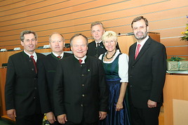 Das wiedergewählte Führungsgremium des NÖ Bauernbundes