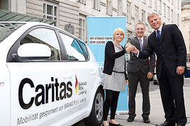 BAWAG P.S.K. Leasing bringt Caritas zu den Menschen - BILD