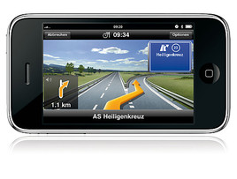 Navigation am iPhone: T-Mobile schenkt seinen Kunden Navigon - BILD