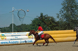 Working Equitation vs. Horseball!