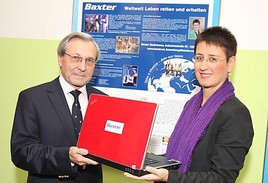 100-jähriges Schul-Jubiläum: Baxter und HBLVA Rosensteingasse blicken
auf 50 Jahre erfolgreiche Kooperation zurück.  - BILD