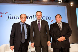 future.talk 2010: Steve Wozniak und Ray Kurzweil zur Zukunft der Mensch-Maschine-Interaktion