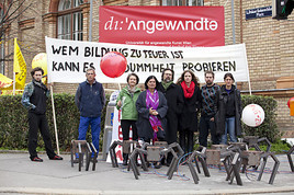 Aktionstag - Vollversammlung an der Angewandten