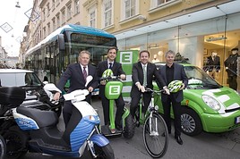 Klima- und Energiefonds e-mobility Graz: Lautlos in die saubere Zukunft