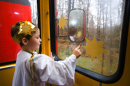 Mit der Eisenbahn zum Christkind - BILD