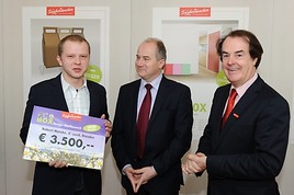 Saubermacher zeichnet formschönen Trennbehälter für zu Hause aus!