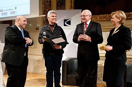 'Golden Arrow' für Václav Klaus - BILD