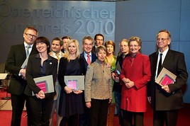 Kulturministerin Claudia Schmied: Verleihung der Österreichischen Kunstpreise 2010