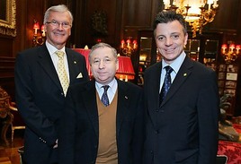 FIA-Präsident Jean Todt war auf Einladung des ÖAMTC in Österreich