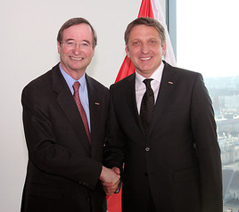 Josef Herk als neuer Präsident der Wirtschaftskammer Steiermark angelobt