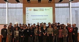 Internationale PhD-Studentinnen und Studenten zu Gast bei MedAustron
